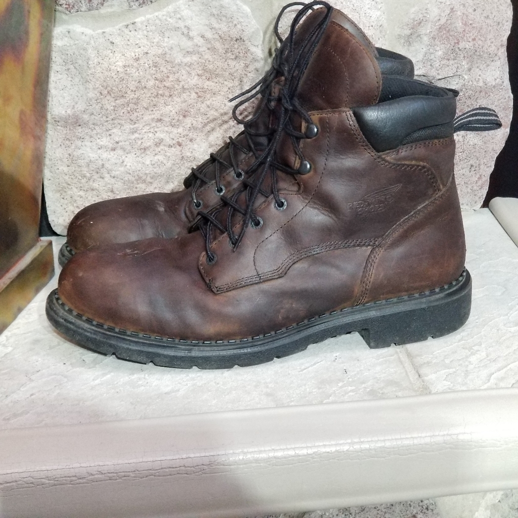 *Not Inc In Sale* Red Wing Brown Leather Soft Toe Sz 15 Work Boots